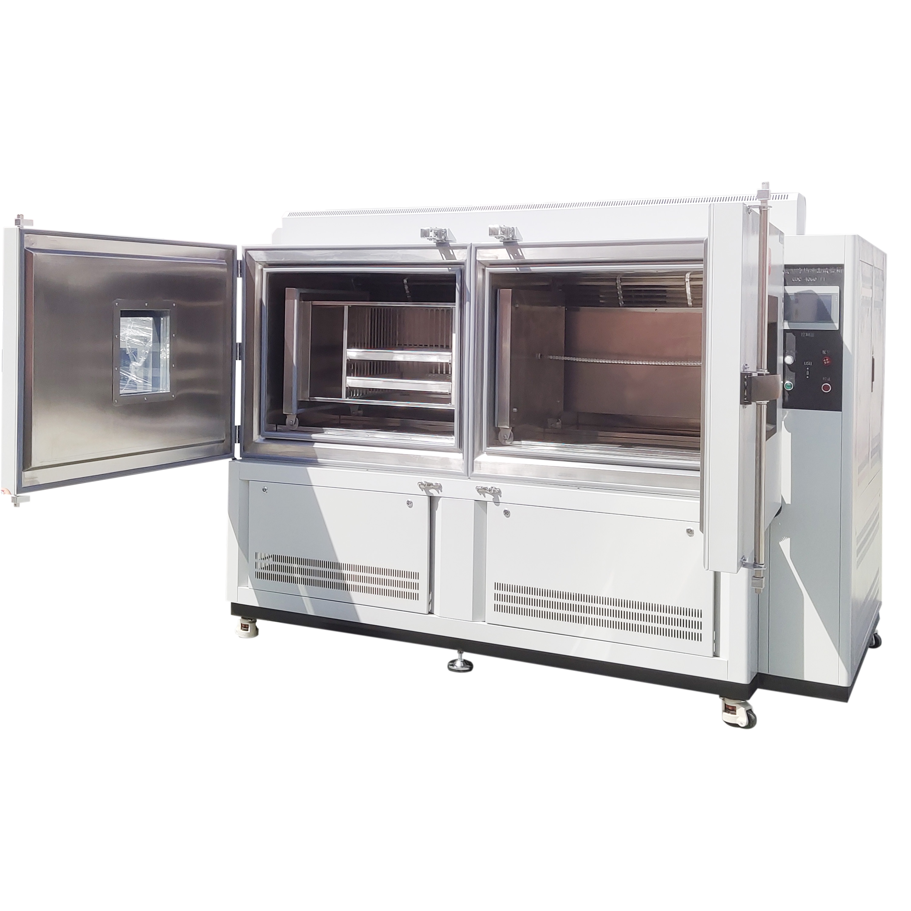 左右兩箱提籃式高低溫沖擊試驗箱GDC-6040